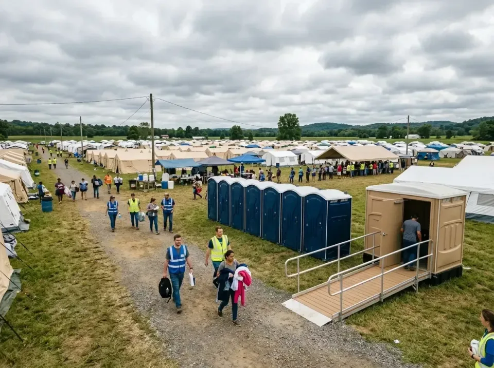 disaster-relief-camp-restrooms-010 — frequently asked questions, Dumpster & Portable Bathrooms Rental in Craigsville, WV